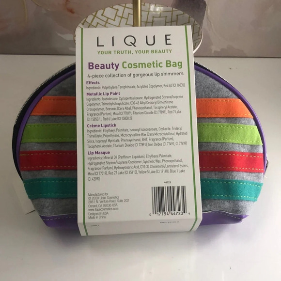 Lique Beauty cosmetic bag! Lip bundle - Picture 3 of 3